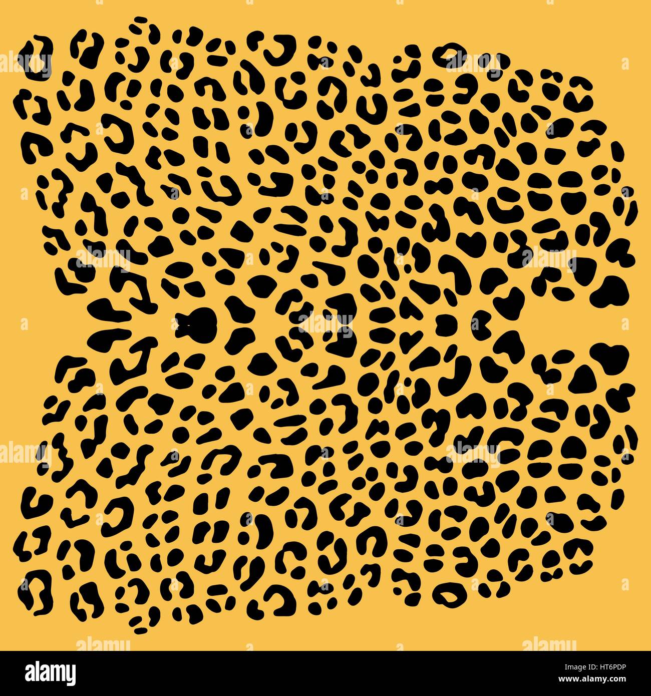 Vector background motif peau de Leopard Illustration de Vecteur
