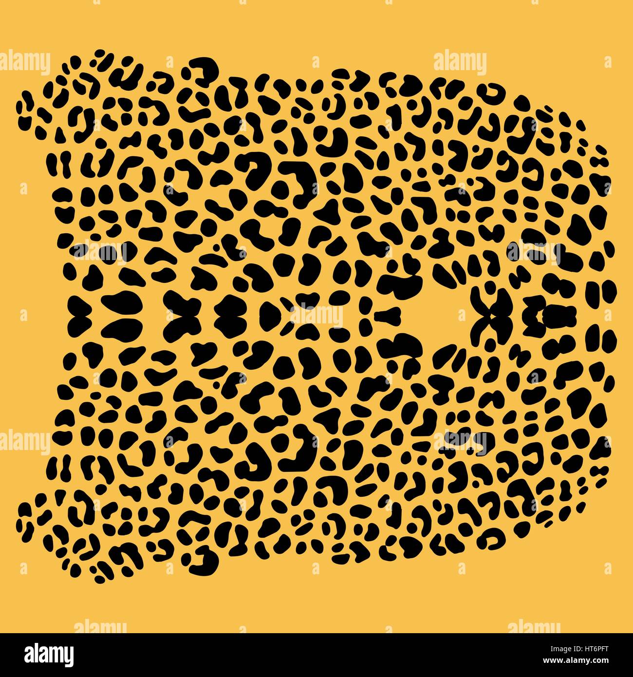Vector background motif peau de Leopard Illustration de Vecteur