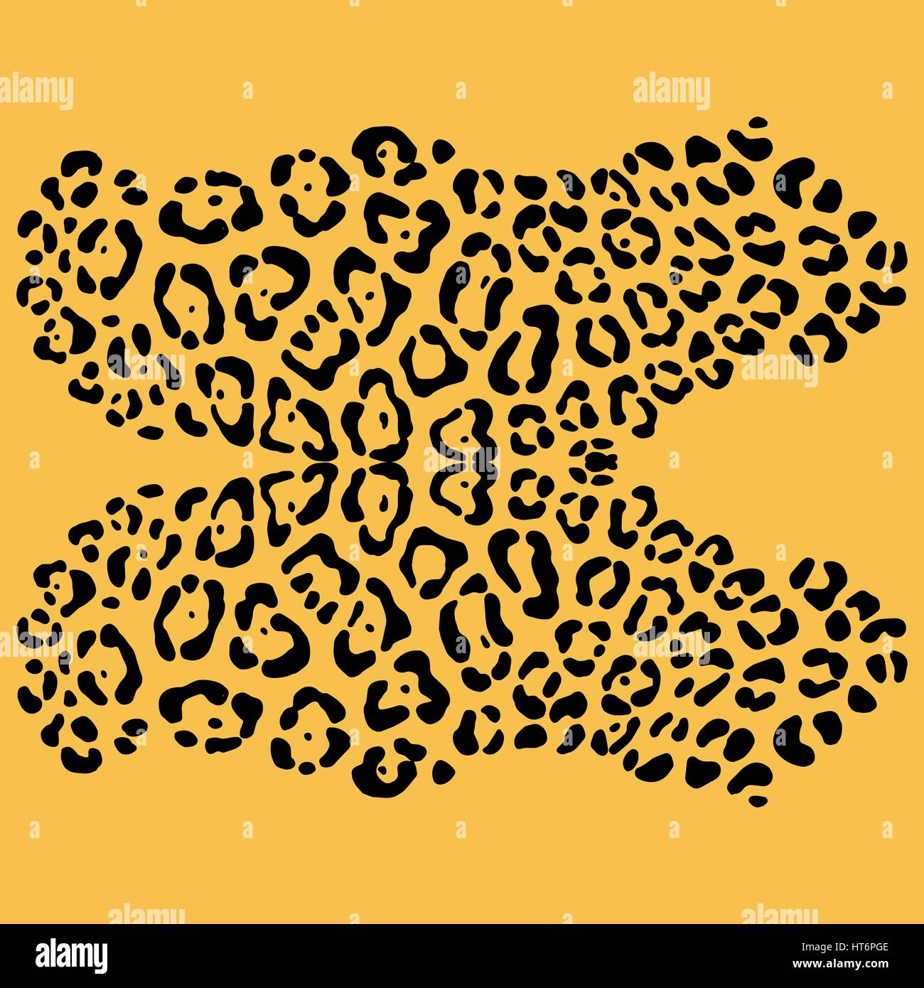 Vector background motif peau de Leopard Illustration de Vecteur