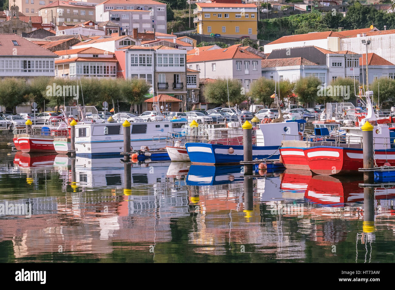 Il comprend les provinces de La Corogne, Lugo, Ourense et Pontevedra, étant bordé par le Portugal au sud. Banque D'Images