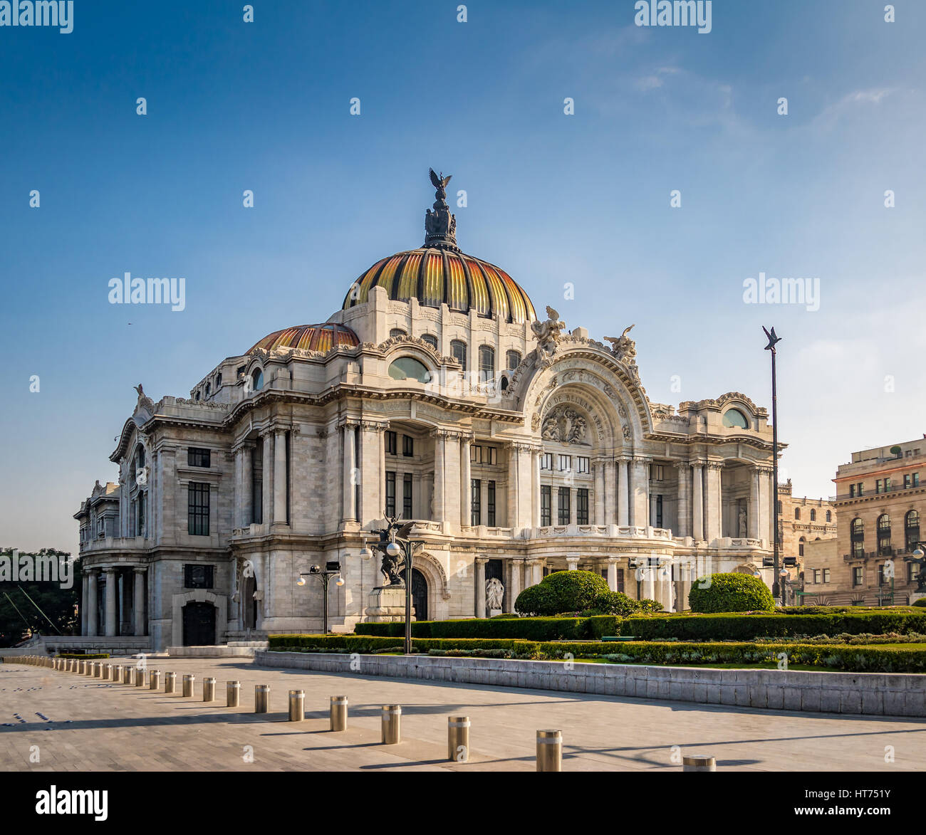 Palacio de Bellas Artes (Palais des Beaux-Arts) - Mexico City, Mexique Banque D'Images
