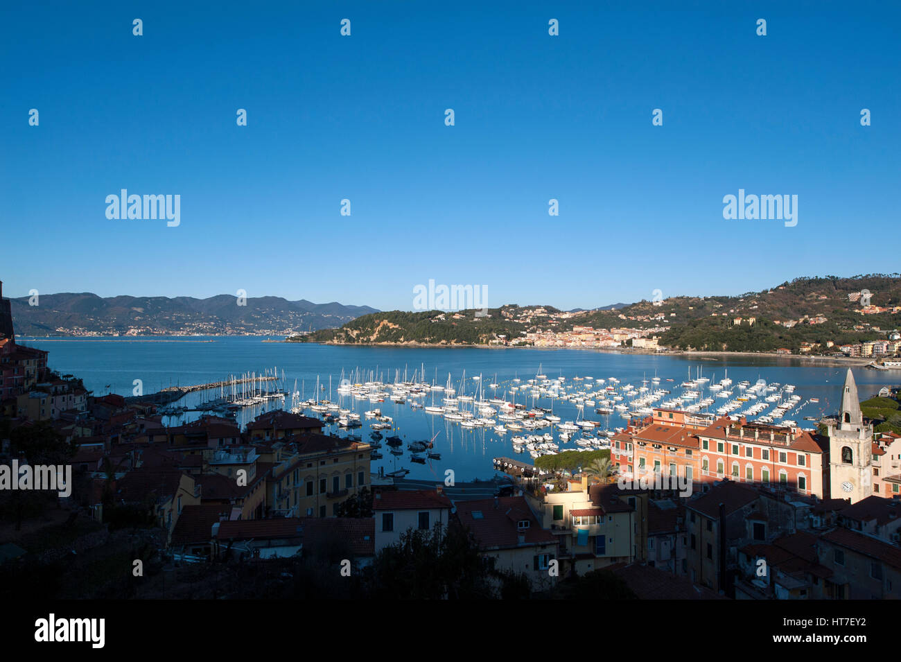 Lerici, La Spezia, ligurie, italie Banque D'Images