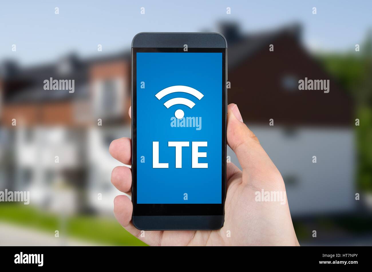 Haut débit mobile LTE périphérique de connexion à internet Banque D'Images