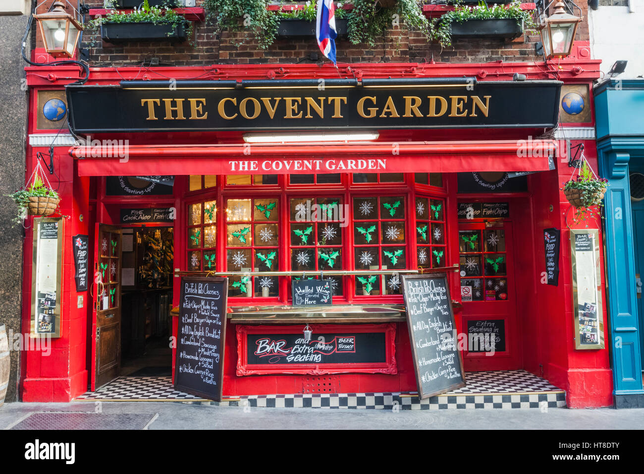 L'Angleterre, Londres, Soho, Covent Garden Pub Banque D'Images