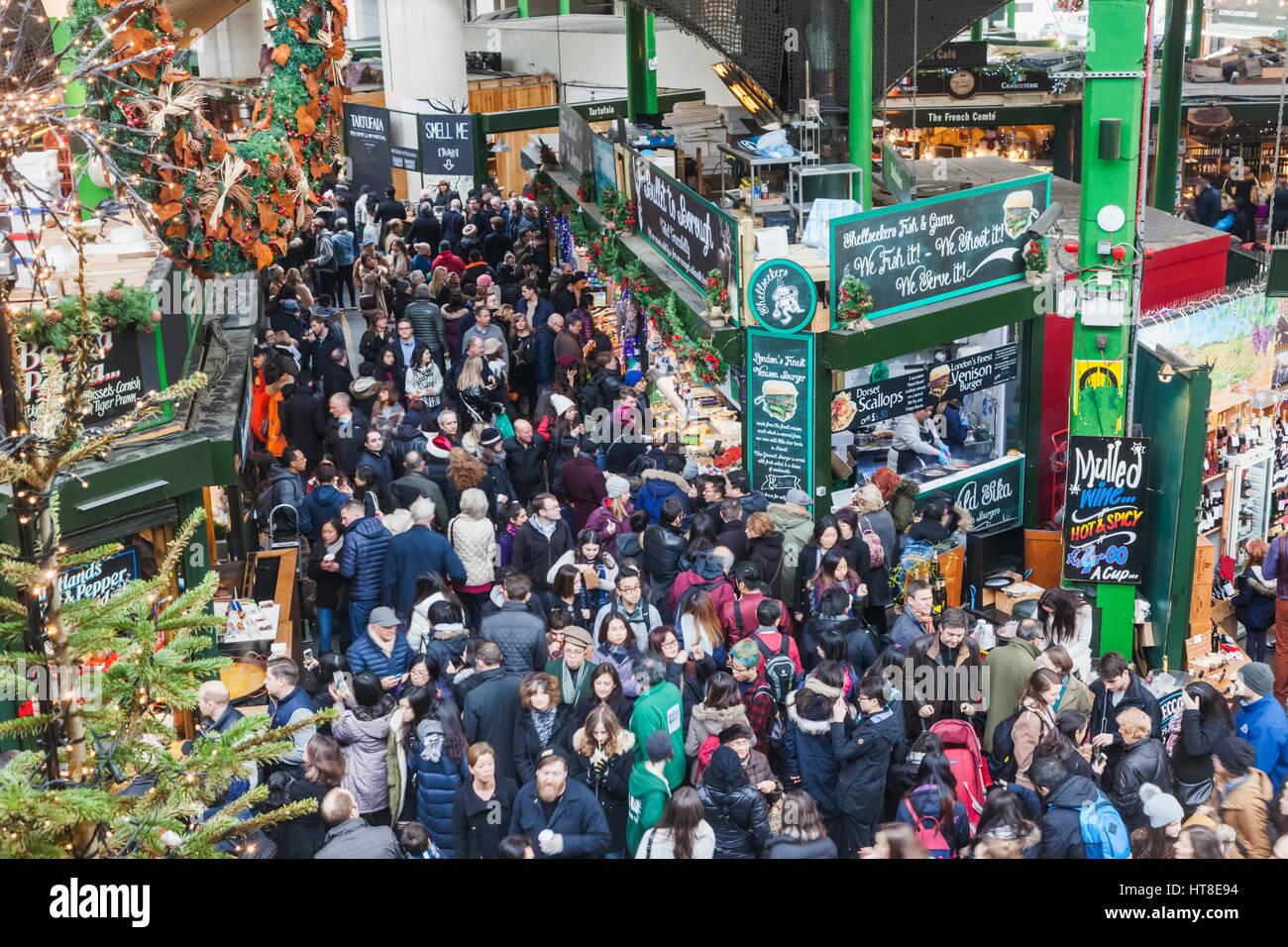 L'Angleterre, Londres, Southwark, Borough Market Banque D'Images