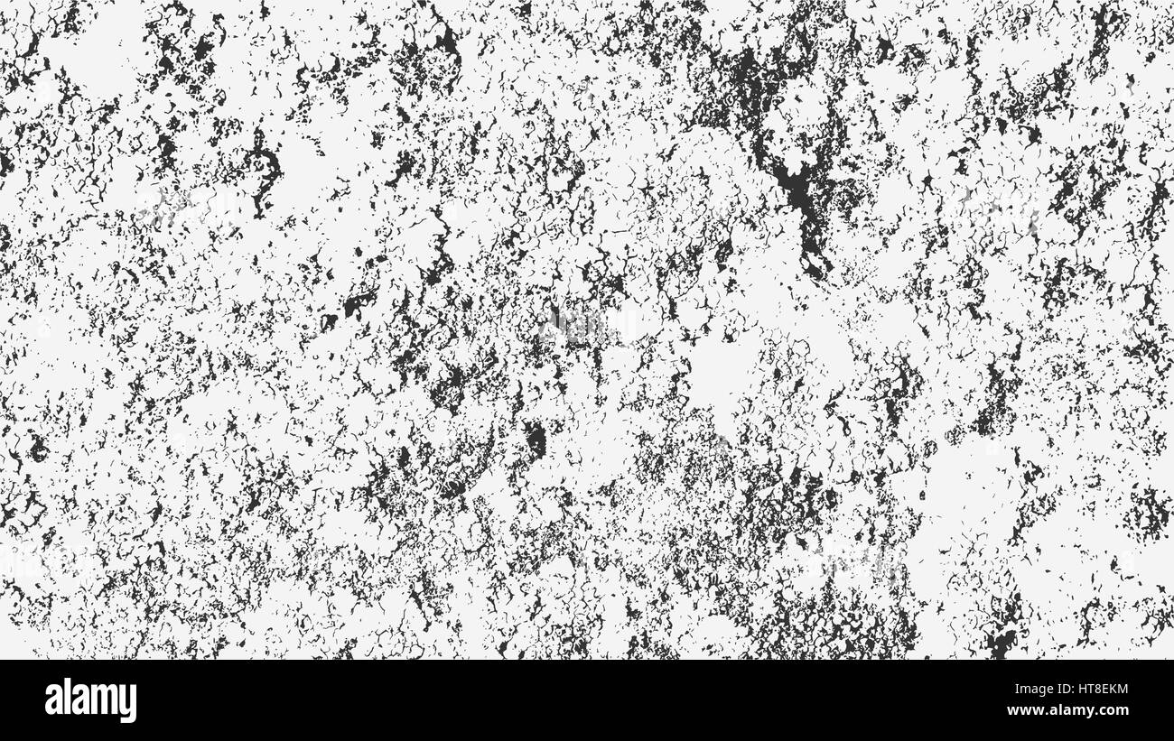 Grunge texture overlay. Illustration Vecteur de résumé noir et blanc fond granuleux avec de la poussière et du bruit pour votre conception Illustration de Vecteur