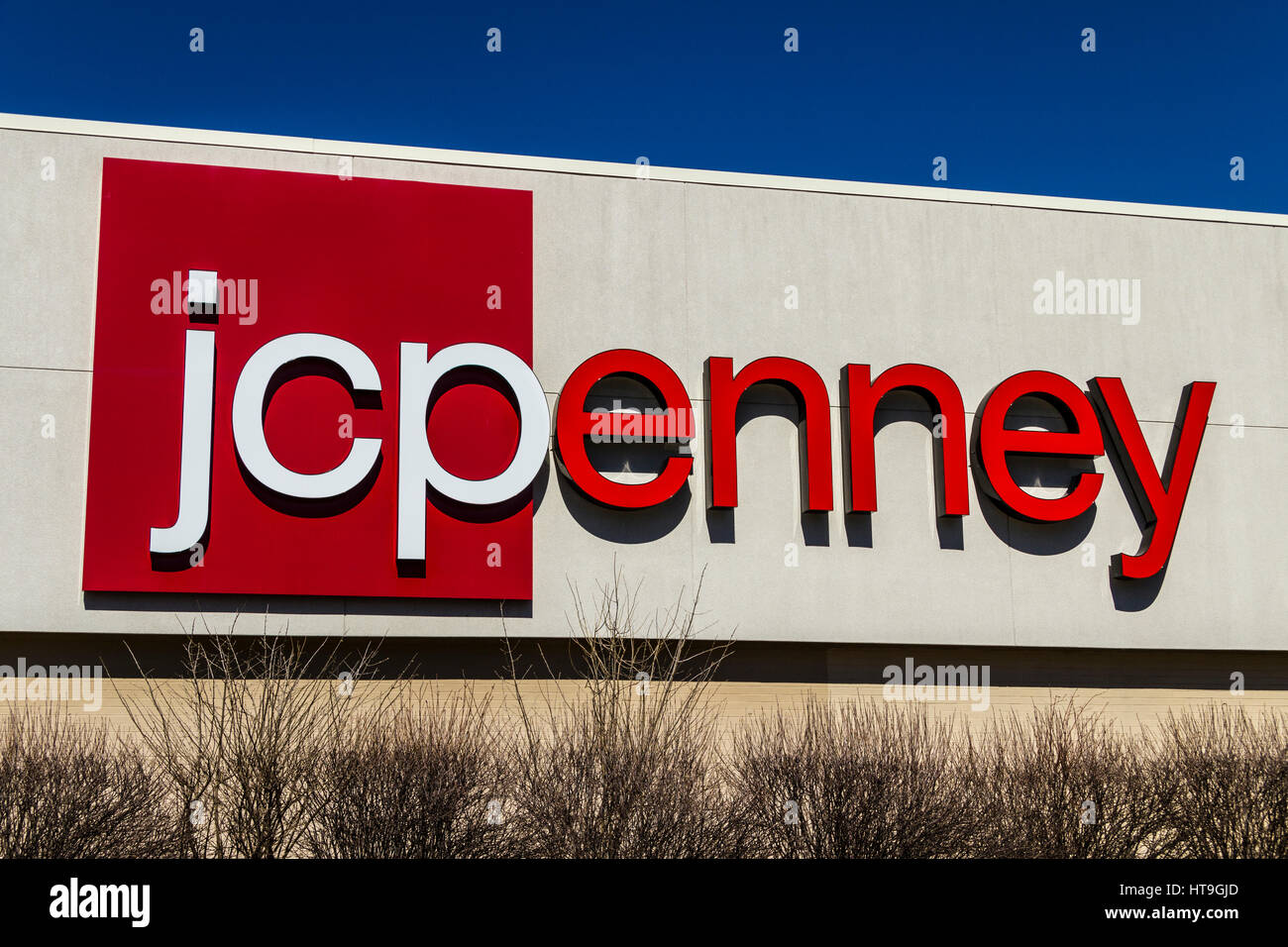 Muncie - Circa Mars 2017 : JC Penney Emplacement Centre Commercial de vente au détail. Pce est un détaillant de vêtements et d'ameublement de maison VII Banque D'Images