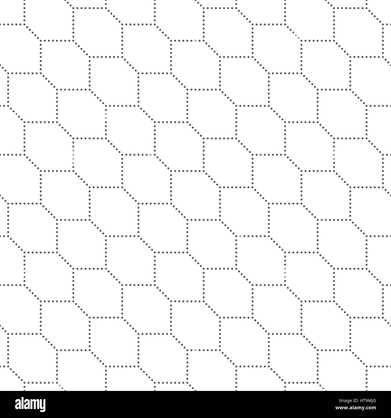 Modèle sans couture. Résumé fond texturé en pointillés. Texture simple avec des formes géométriques répétés régulièrement, diagonale parsemée d'hexagones. El vecteur Illustration de Vecteur