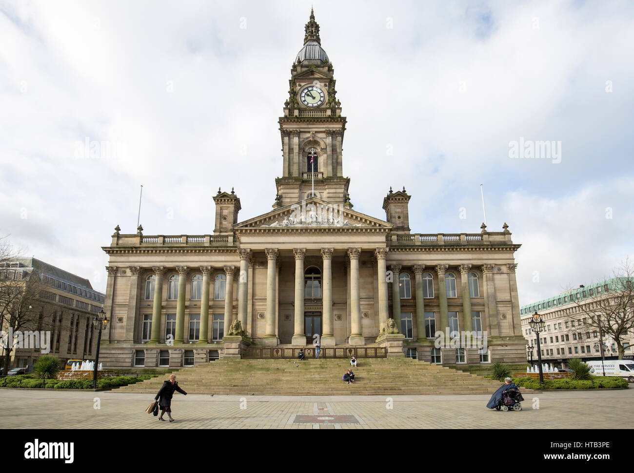 Hôtel de Ville de Bolton . Le centre-ville de Bolton, Bolton , Angleterre , Royaume-Uni Banque D'Images