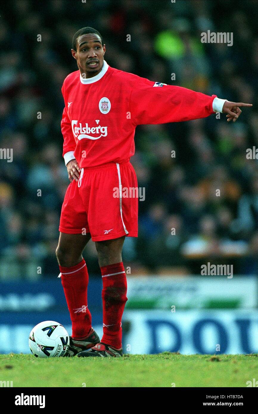 PAUL INCE LIVERPOOL FC 03 Janvier 1999 Banque D'Images