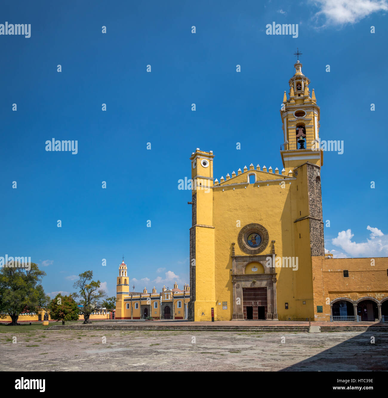 Saint Gabriel Archange friary (Convento de San Gabriel) - Cholula, Puebla, Mexique Banque D'Images
