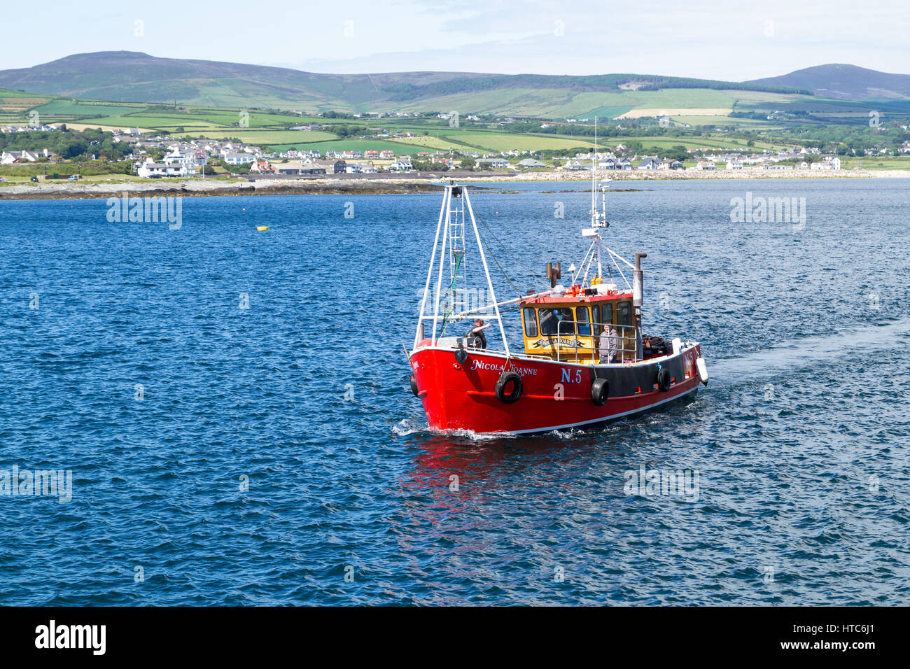 Menton, (Manx : Purt le Moirrey), Île de Man, uk Banque D'Images