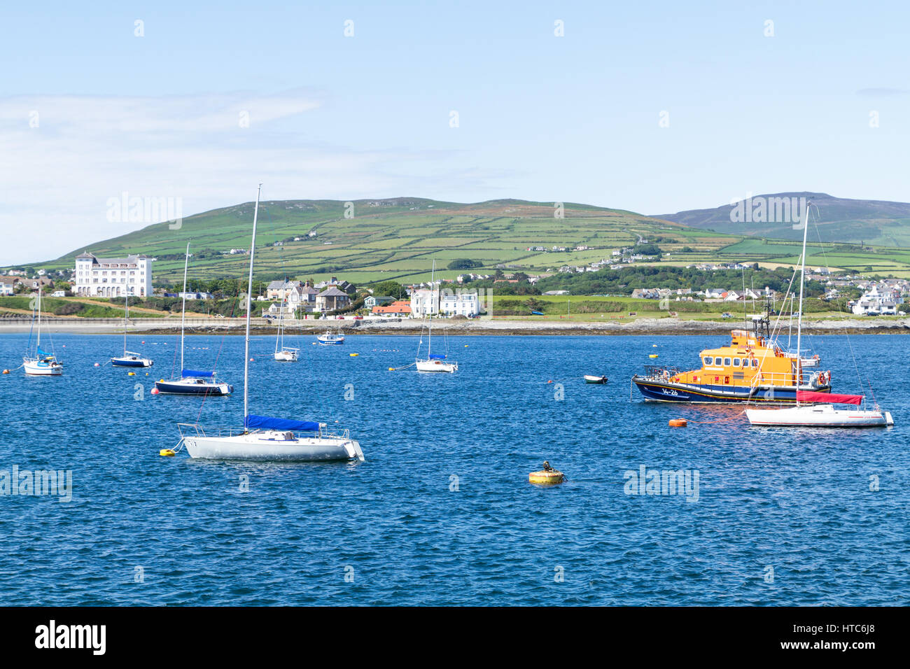 Menton, (Manx : Purt le Moirrey), Île de Man, uk Banque D'Images