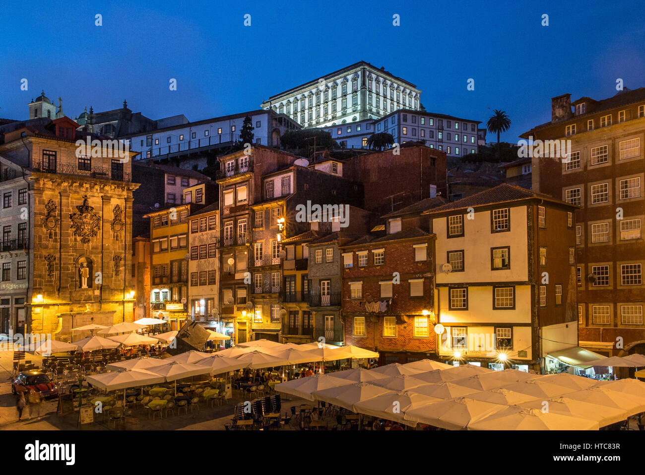 Porto et le Douro Portugal temps au crépuscule Banque D'Images