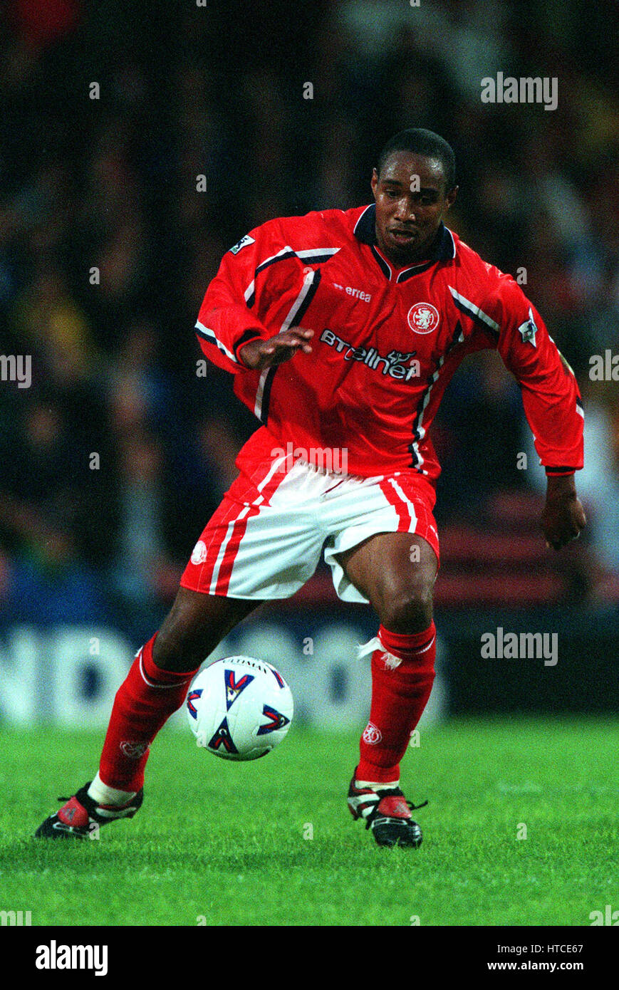 PAUL INCE MIDDLESBROUGH FC 10 Août 1999 Banque D'Images