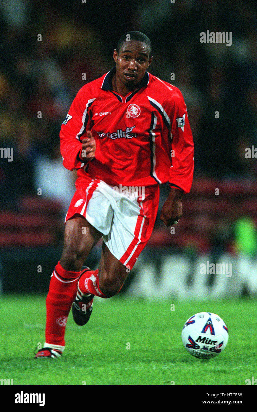 PAUL INCE MIDDLESBROUGH FC 10 Août 1999 Banque D'Images