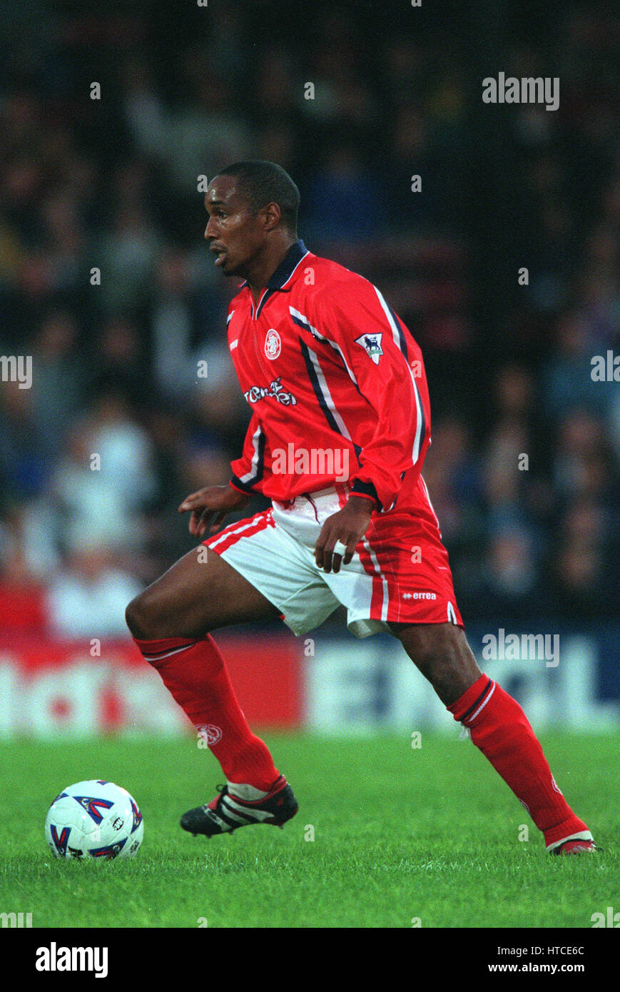PAUL INCE MIDDLESBROUGH FC 10 Août 1999 Banque D'Images