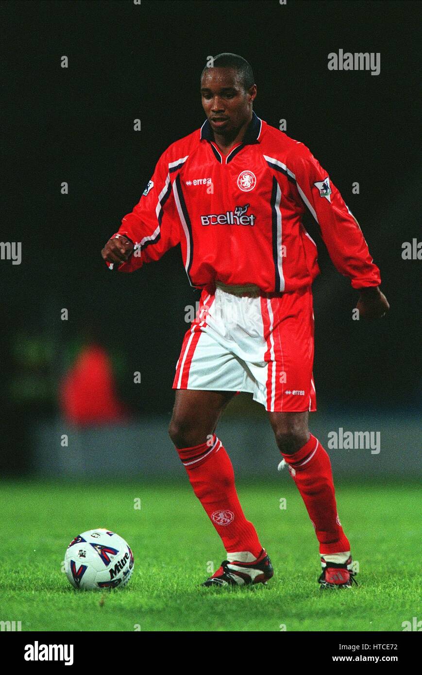 PAUL INCE MIDDLESBROUGH FC 10 Août 1999 Banque D'Images