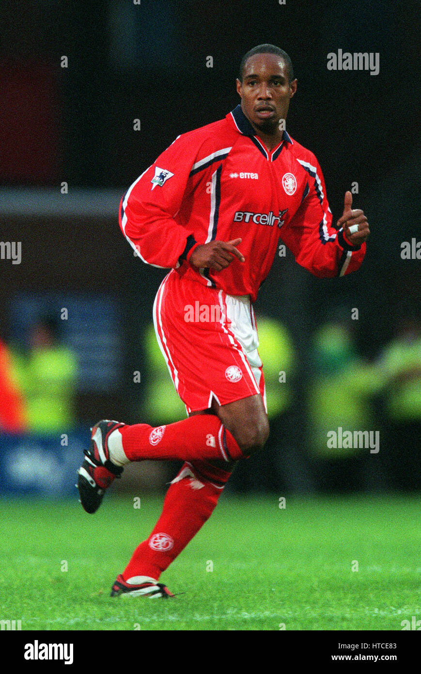 PAUL INCE MIDDLESBROUGH FC 10 Août 1999 Banque D'Images