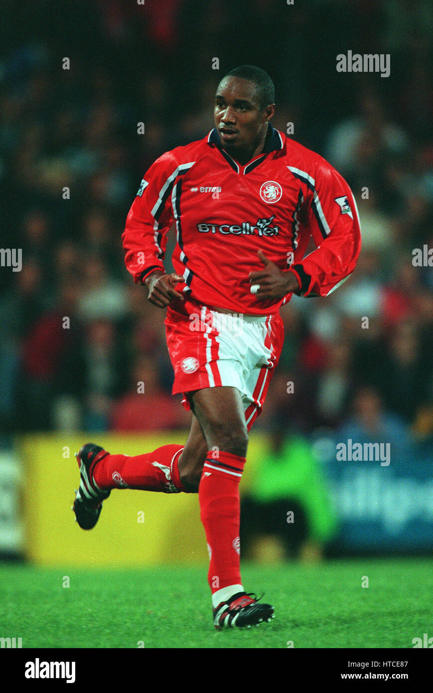 PAUL INCE MIDDLESBROUGH FC 10 Août 1999 Banque D'Images