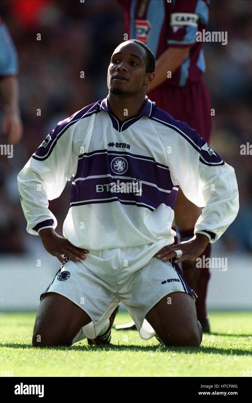 PAUL INCE MIDDLESBROUGH FC 28 Août 1999 Banque D'Images