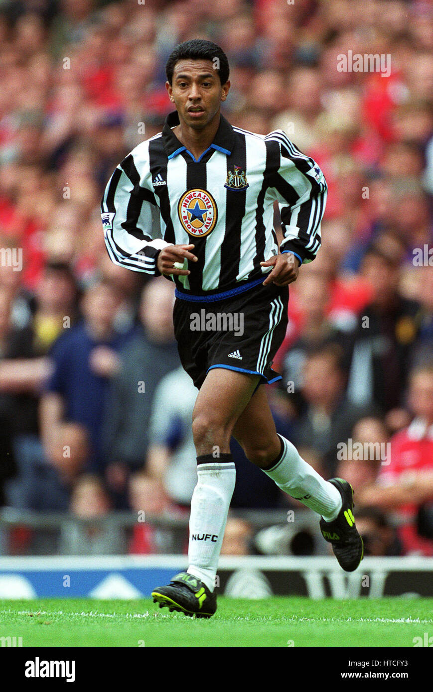 NOLBERTO SOLANO NEWCASTLE UNITED FC 29 Août 1999 Photo Stock - Alamy