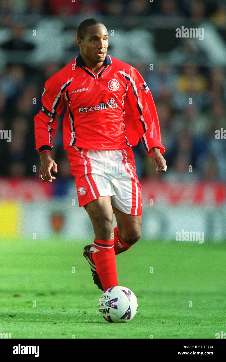 PAUL INCE MIDDLESBROUGH FC 03 Octobre 1999 Banque D'Images