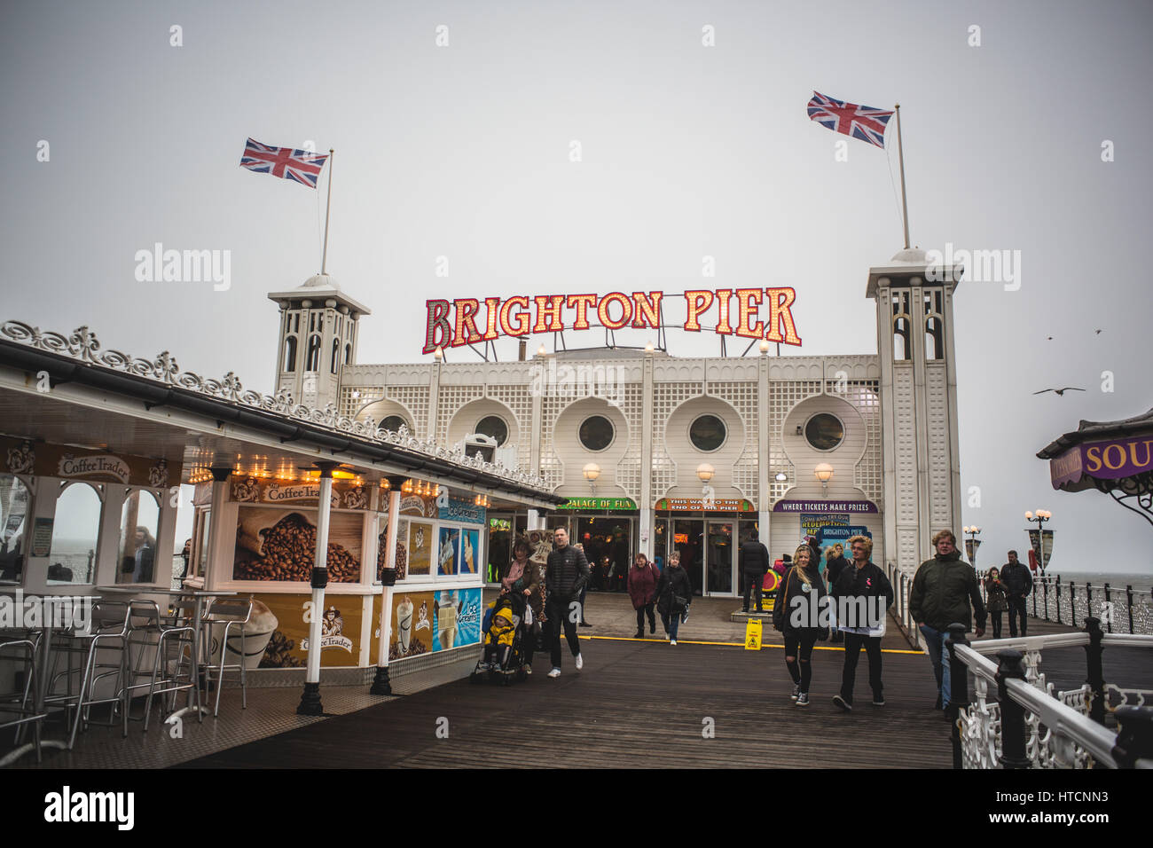 Brighton Pier Banque D'Images