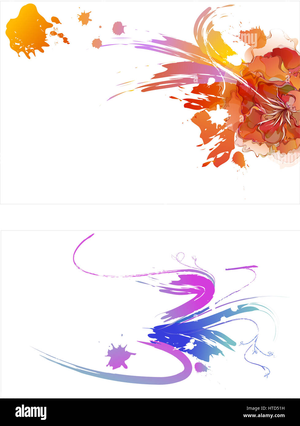 Peinture 1 couleurs Banque D'Images