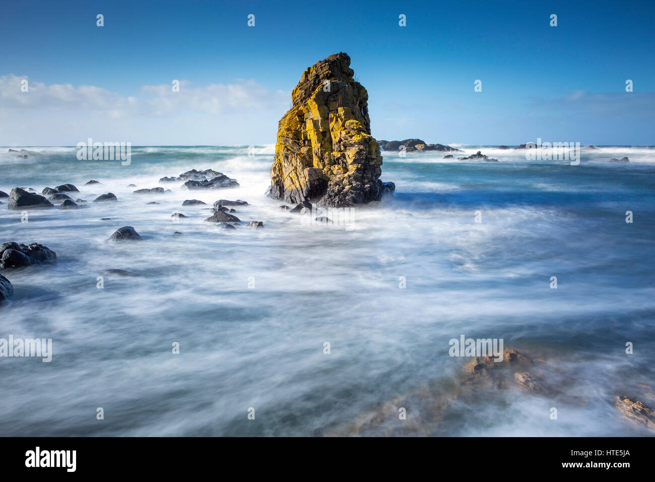 Ballintoy, co Antrim, en Irlande du Nord Banque D'Images