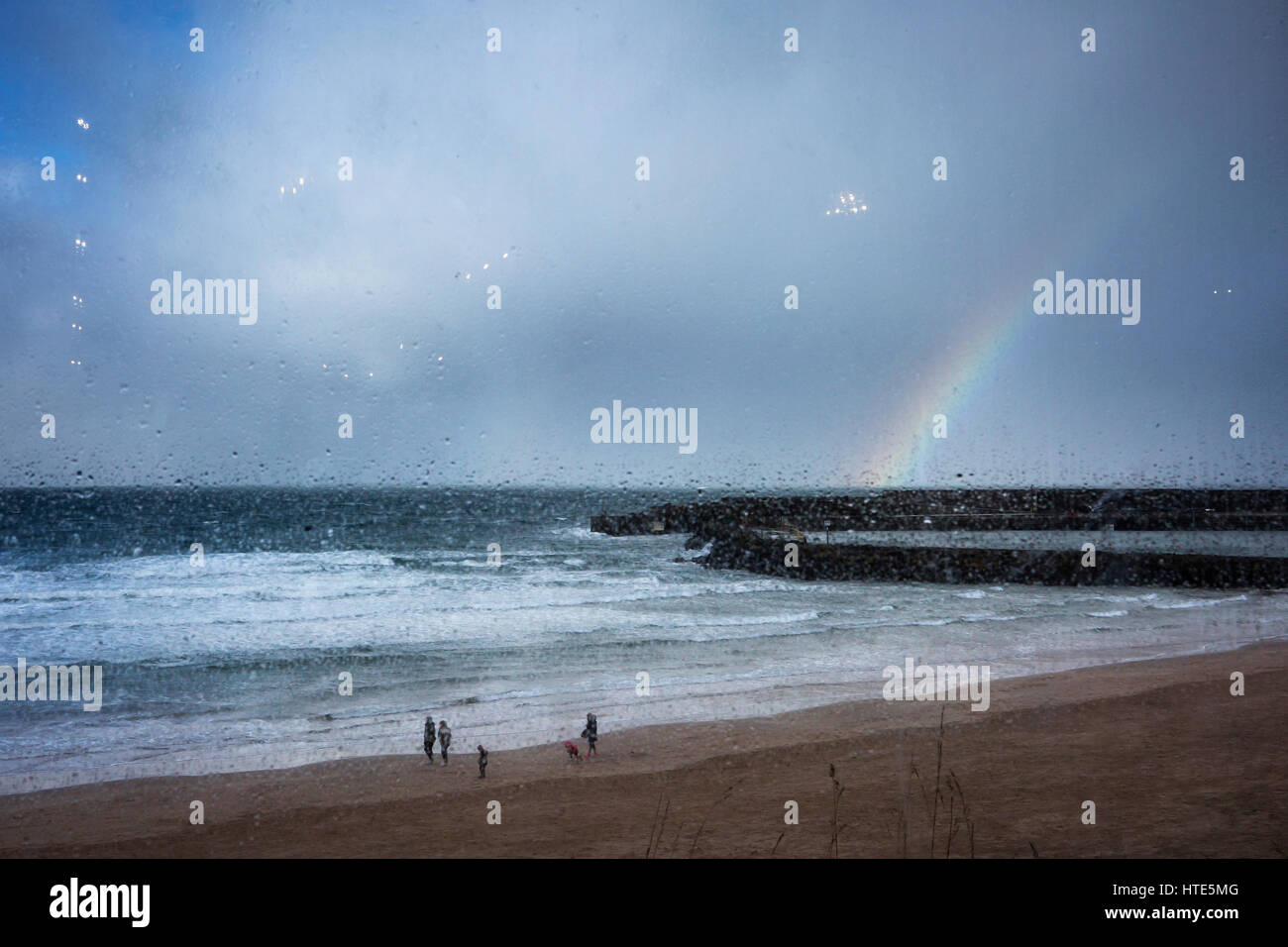 Portrush, co Antrim, en Irlande du Nord Banque D'Images