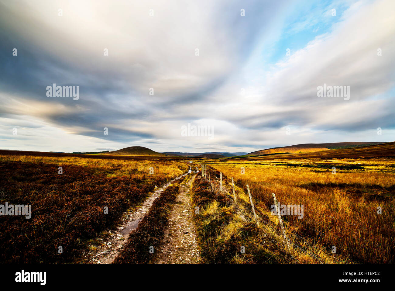 Le Parc National de Cairngorms Banque D'Images