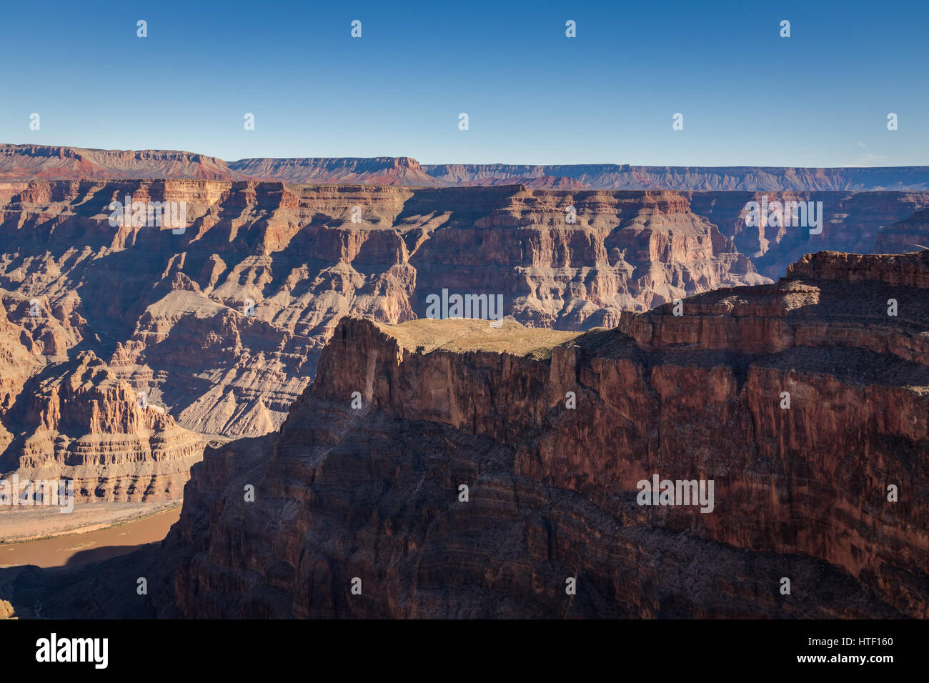 Grand Canyon Rive Ouest - Arizona, USA Banque D'Images