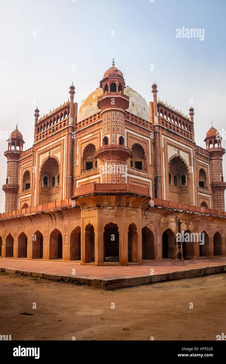 Le Tombeau de Safdarjung - New Delhi, Inde Banque D'Images