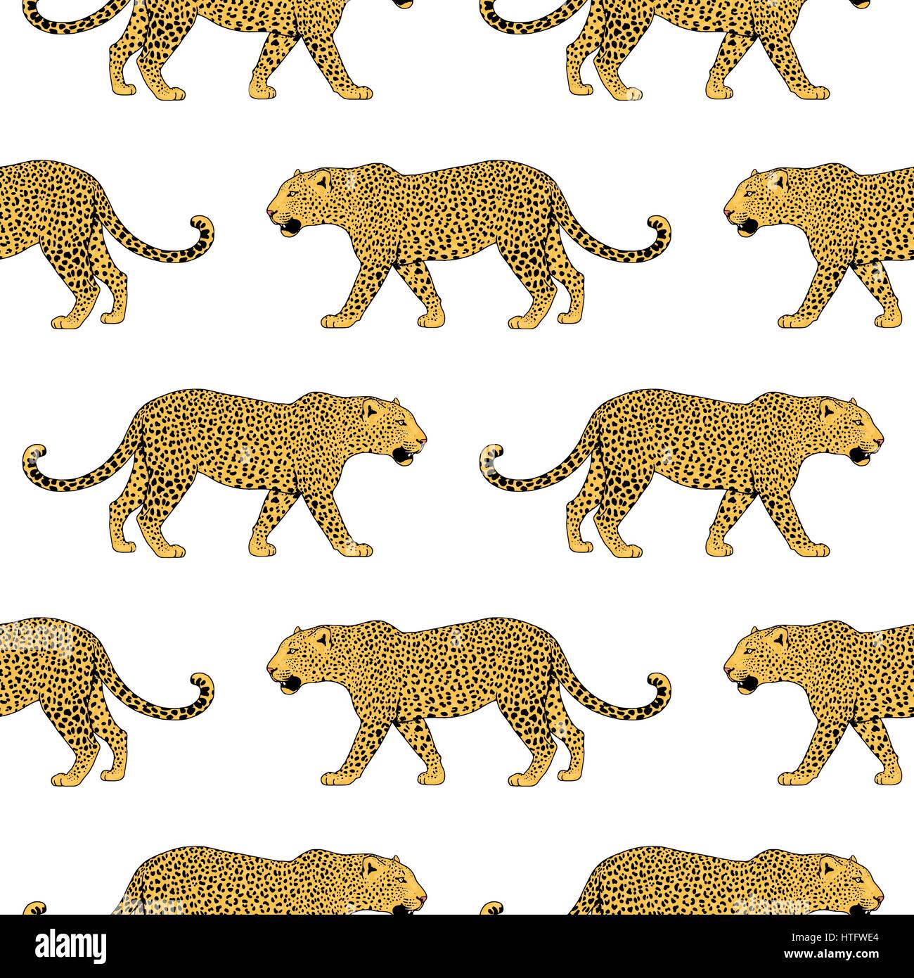 Leopard tattoo face ,Vector illustration, d'impression Illustration de Vecteur