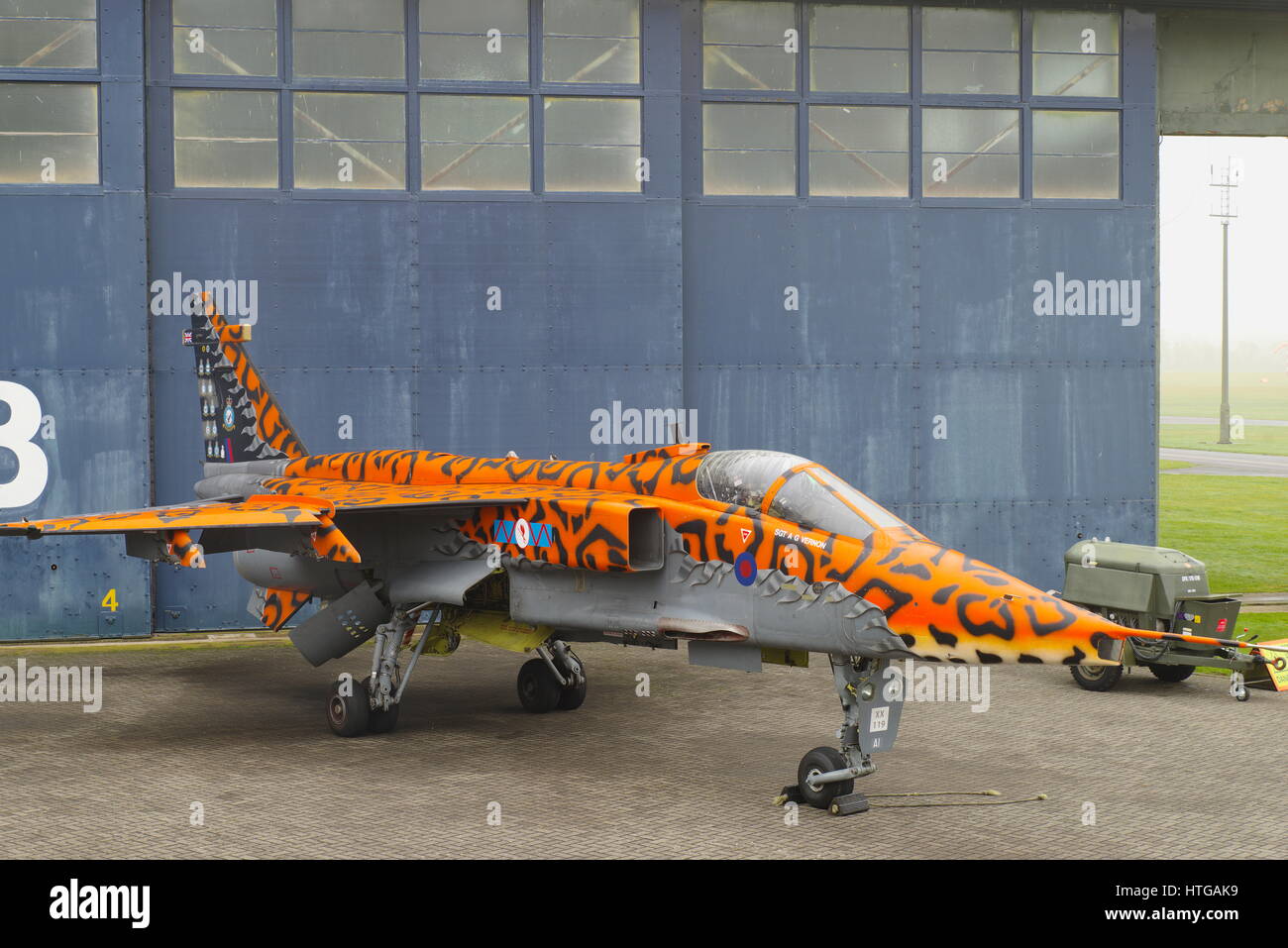 Sepecat Jaguar GR 3, XX119, Banque D'Images