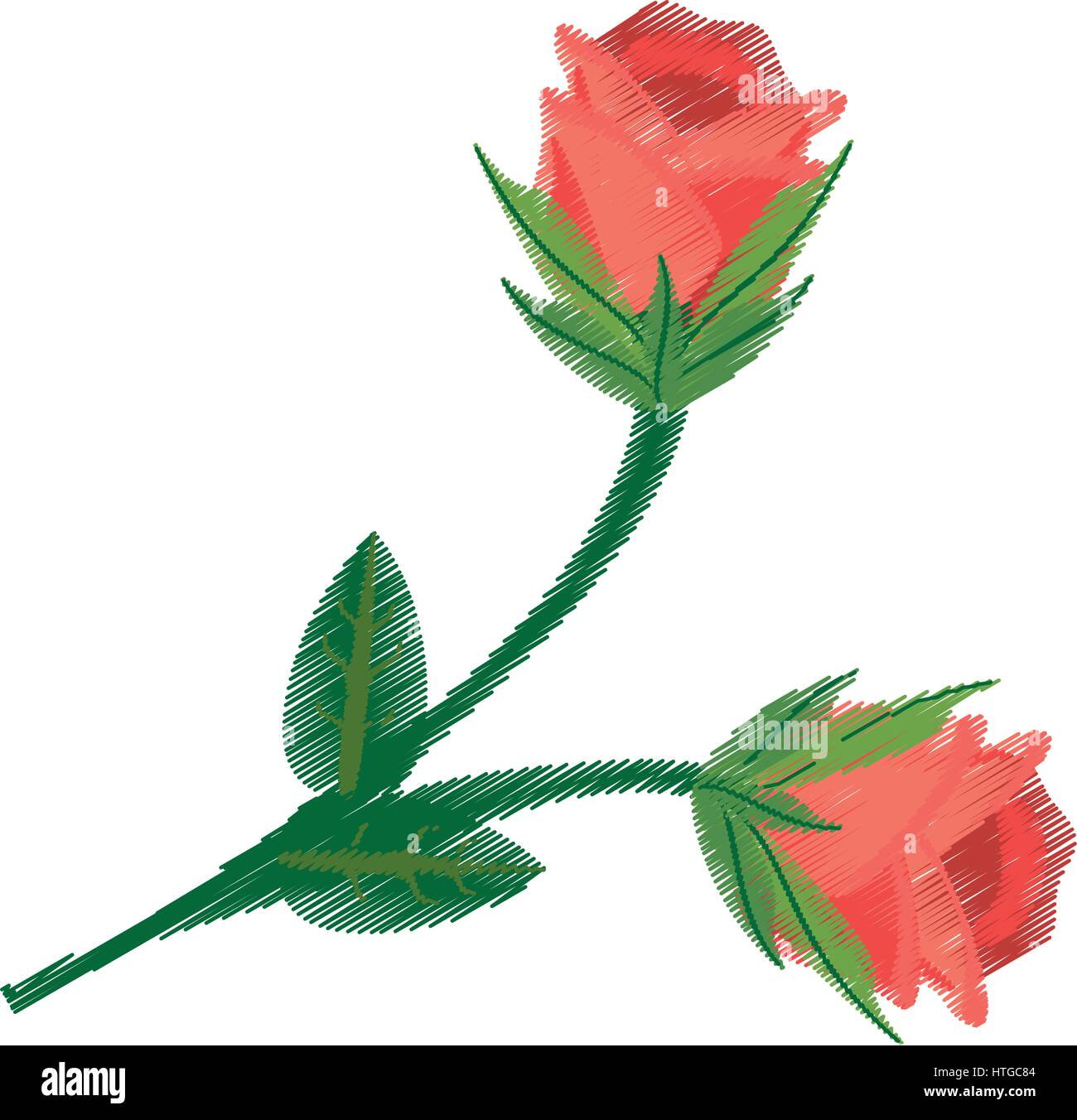 Image Fleurs Rose Dessin Vecteurs Et Illustration Image