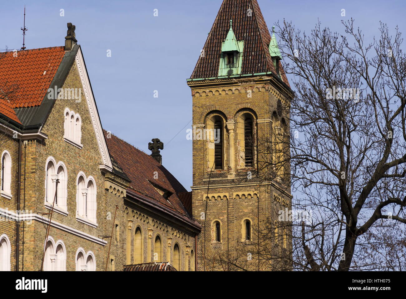 Annunciantion Église de Saint Gabriel à Prague, République Tchèque Banque D'Images