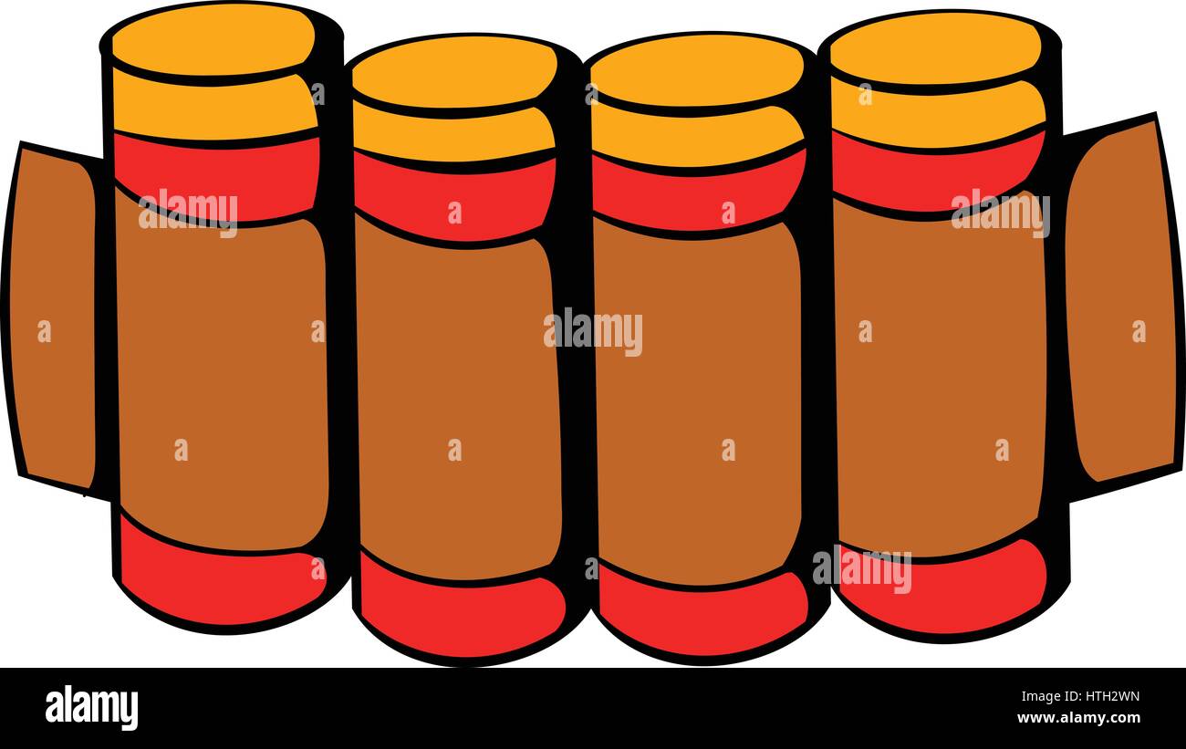 Vieilles cartouches de fusil de chasse Banque d'images vectorielles - Alamy