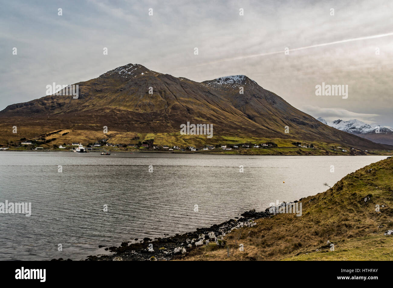 Glamaig Peinachorrain de de Banque D'Images