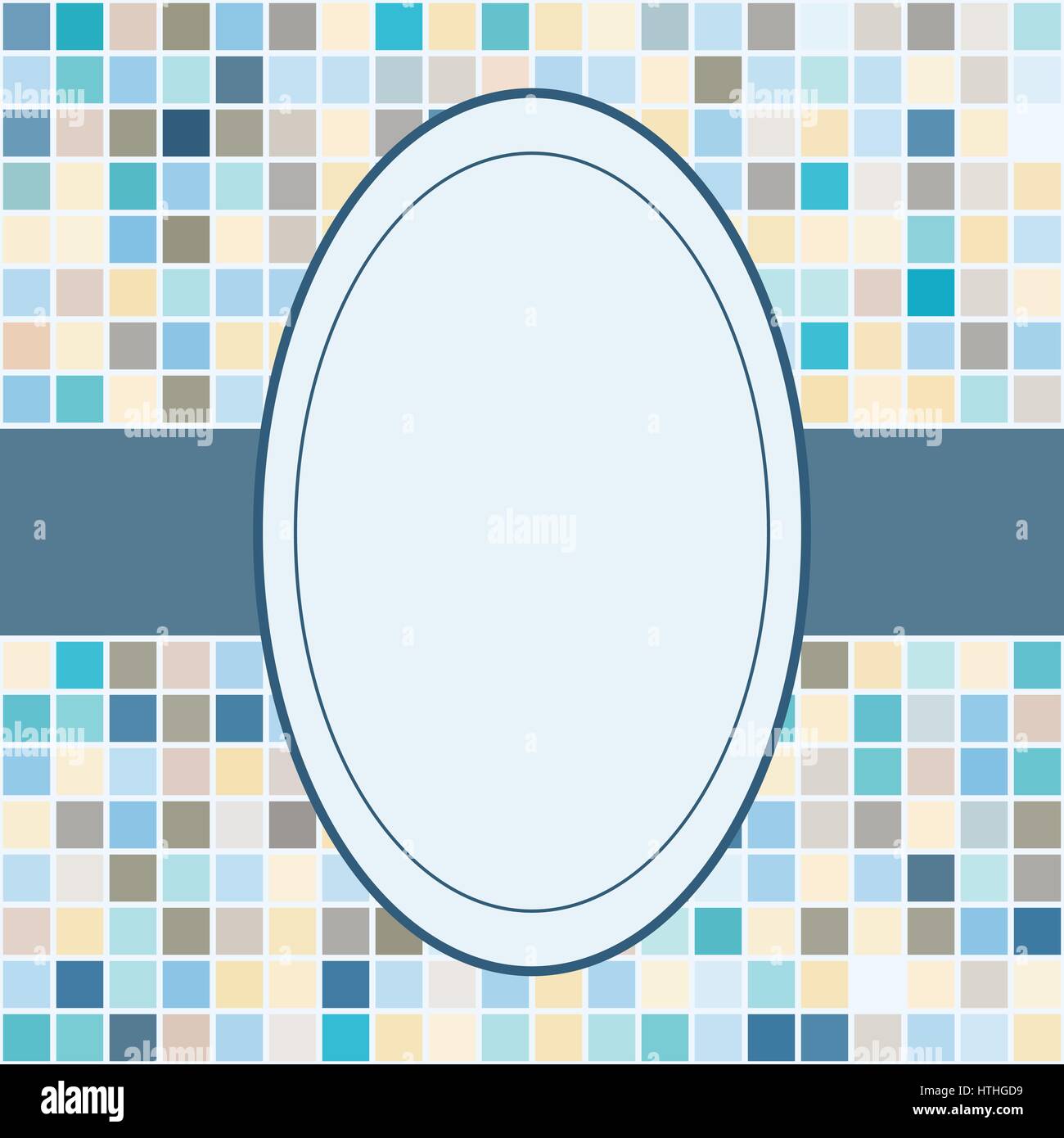 Cadre place pour texte invitation Illustration de Vecteur