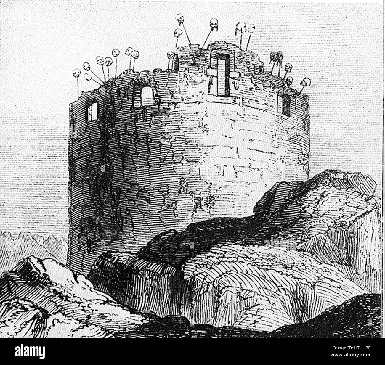 Tour de Tablja Banque D'Images