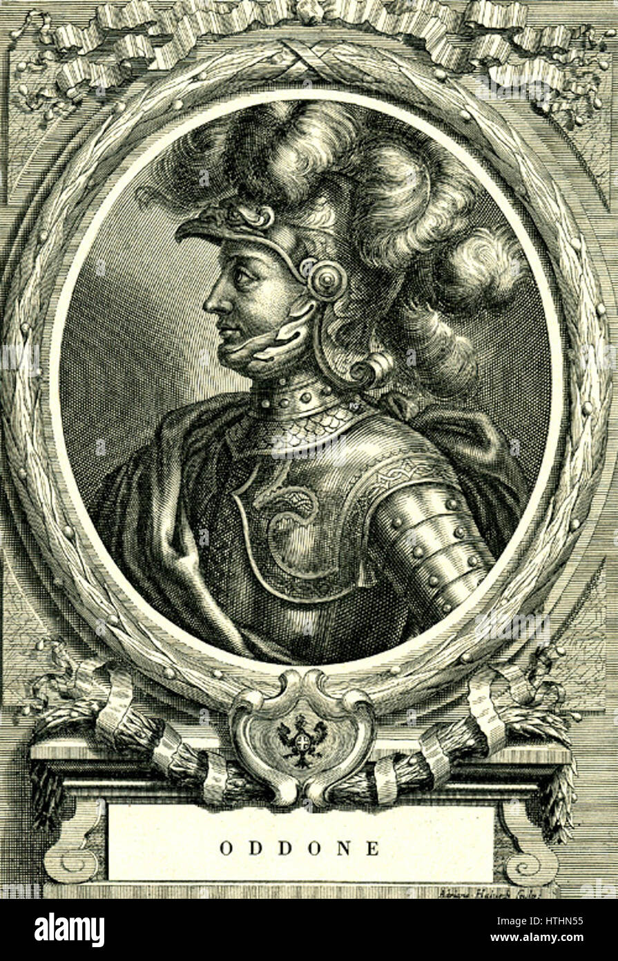 Oddone di Savoia (XI siècle) Banque D'Images