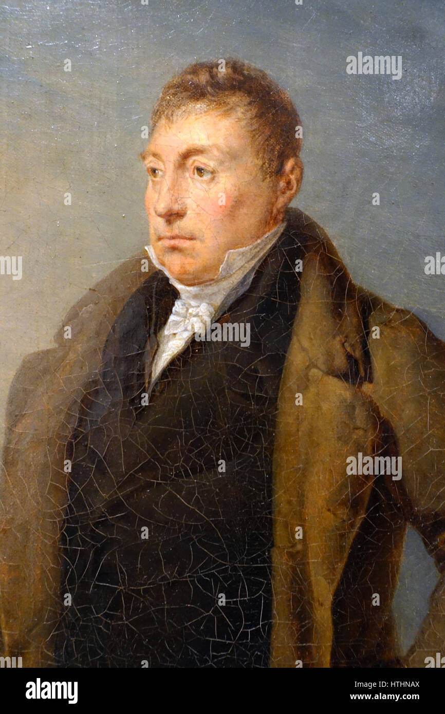 Marie-Joseph-Paul-Yves-Roch-Gilbert du Motier, Marquis de Lafayette, par Ary Scheffer, détail, c. 1822, huile sur toile - Fogg Art Museum, Harvard University - DSC01431 Banque D'Images