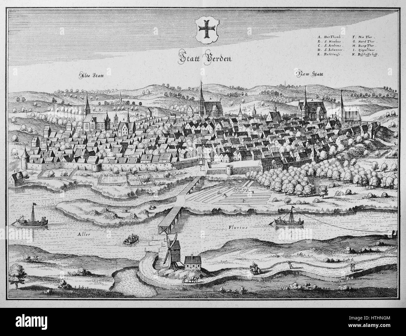 Verden (Merian) Banque D'Images