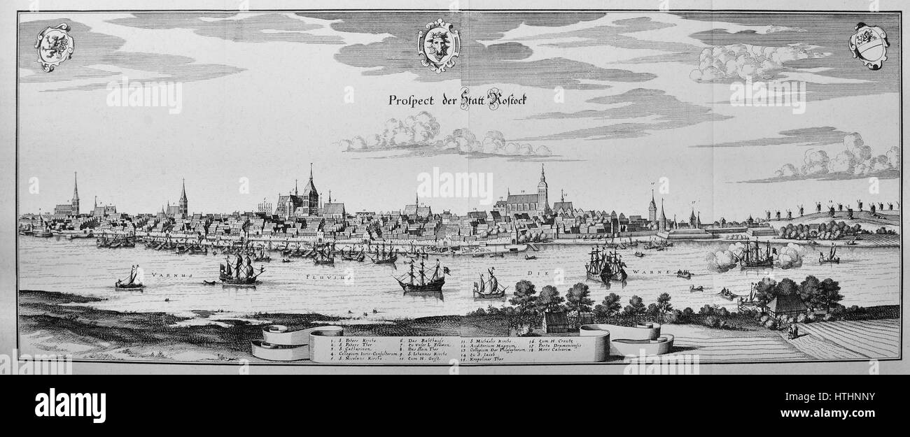 Merian (Rostock) Banque D'Images