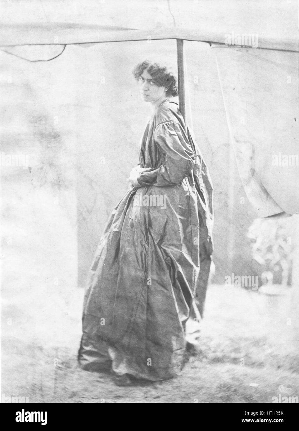 John Robert Parsons - Portrait de Jane Morris Banque D'Images John Robert Parsons - Portrait de Jane Morris Banque D'Images