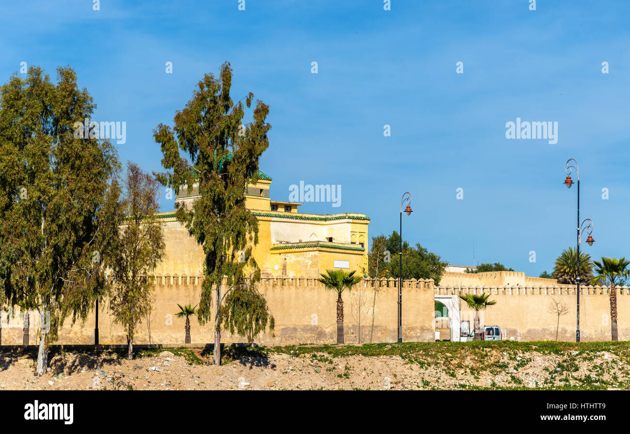 Les murs de la vieille ville de Fès - Maroc Banque D'Images