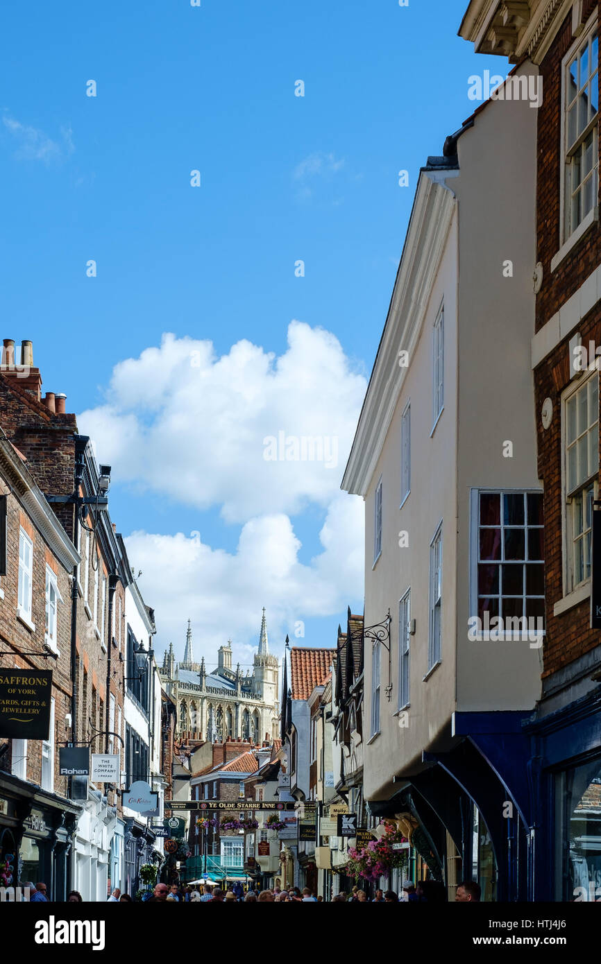 Stonegate, York, UK Banque D'Images