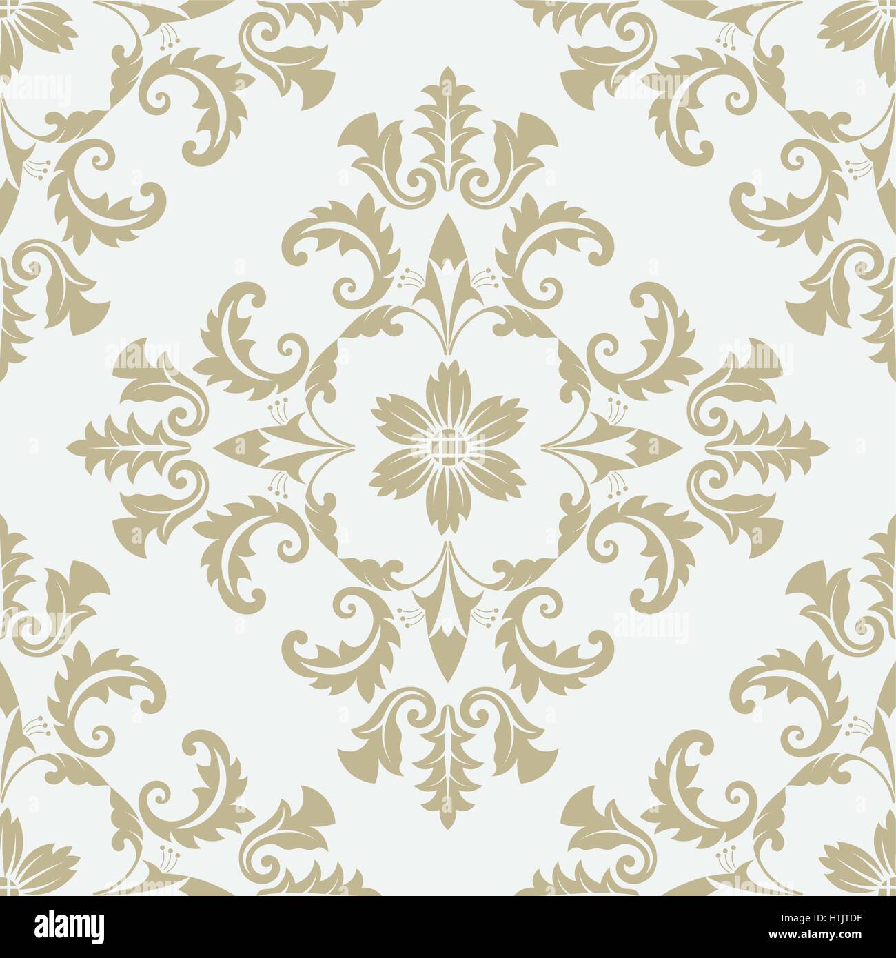 Vector pattern. transparente La texture de luxe élégant floral damask ou baroque. Motif peut être utilisé comme arrière-plan, papier peint, remplir la page, un elem Illustration de Vecteur